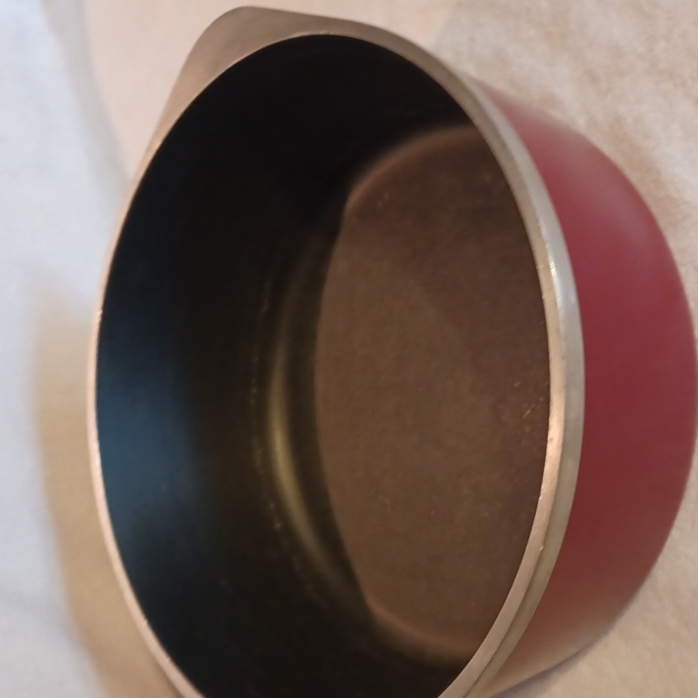 Club Burgundy Cast Aluminum Dutch Oven with Wooden Handle 5 Qt - Picture 4 of 6